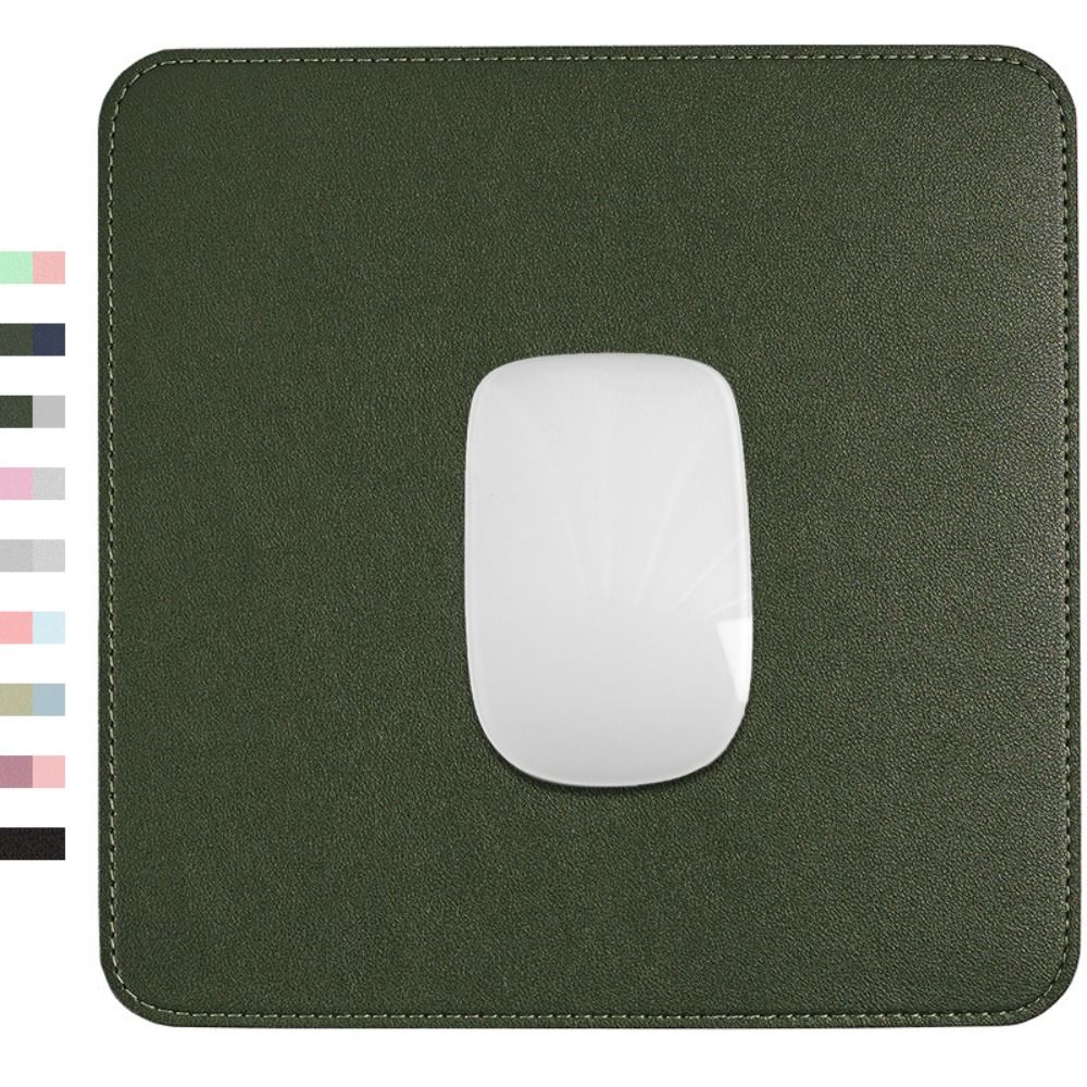 Laptop Accessories Writing Pad - 表裏同色のレザーマウスパッド、筆記用マット、滑り止めマウスパッド、縁ロック加工、ゲーミングアクセサリー、ノートパソコン用テーブルマット
