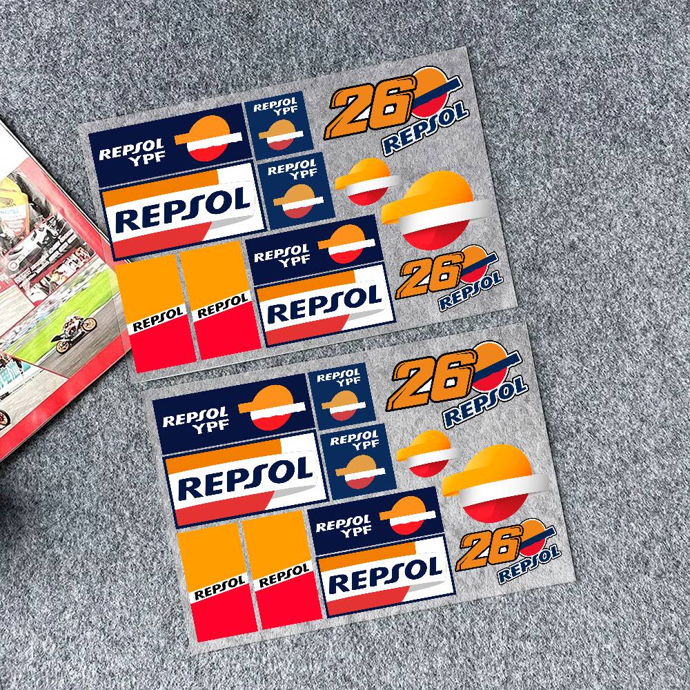 Laptop Accessories Wallpaper - R-Repsol ステッカー モトステッカー 車体バンパー 窓 オートバイ