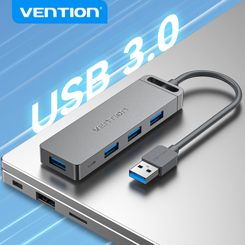 Mac Laptop Accessories - Vention USB ハブ高速 4 ポートマルチ USB