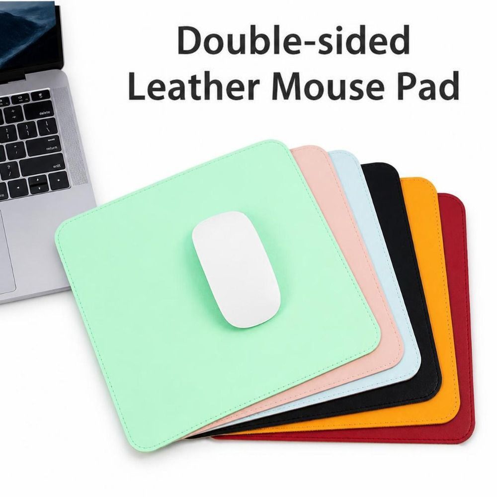 表裏同色のレザーマウスパッド、筆記用マット、滑り止めマウスパ - Laptop Accessories Writing Pad のレビューと価格