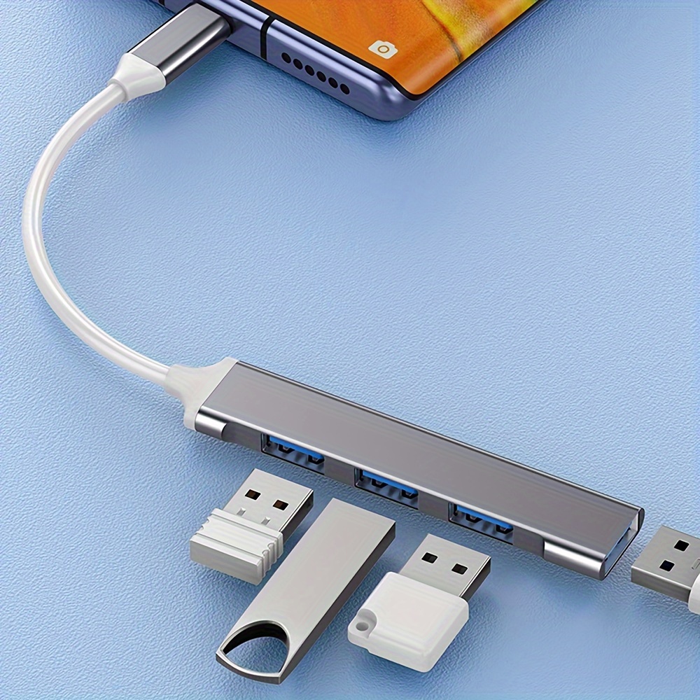 4ポートマルチスプリッターType CハブUSBアダプターO - Mac Laptop Accessories のレビューと価格