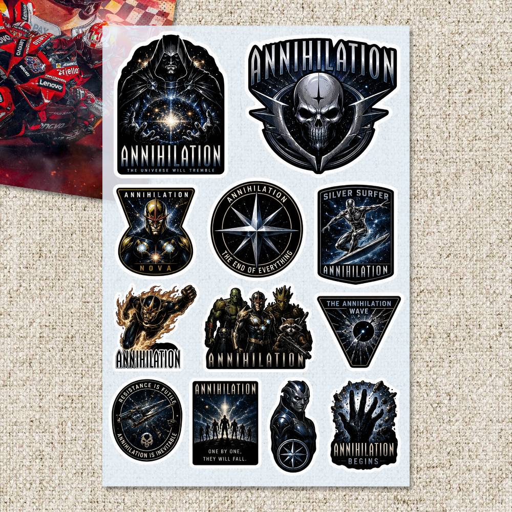 A-nnihilation ステッカー モトステッカー 車体 - Laptop Accessories Wallpaper のレビューと価格