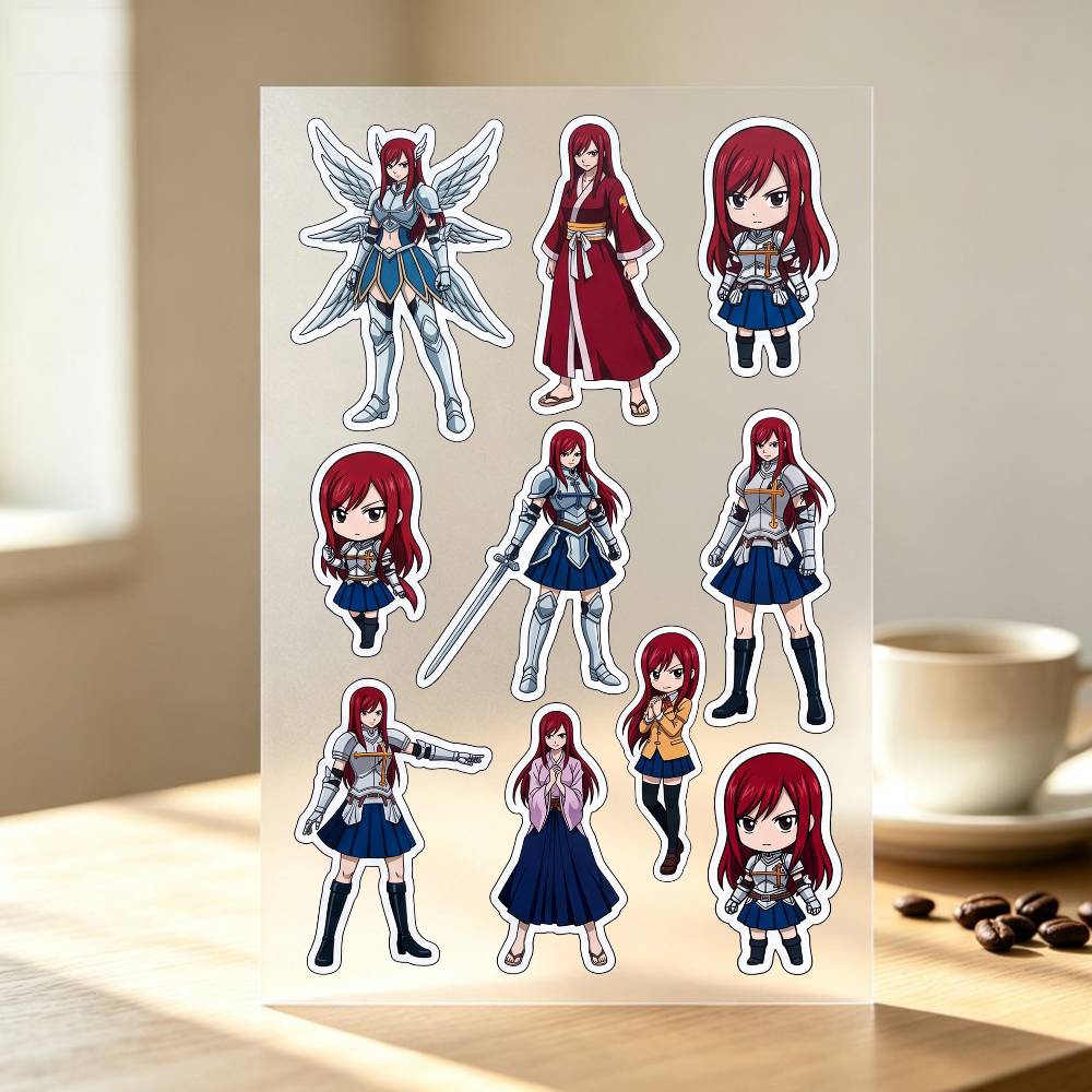 1pc E-rza スカーレットステッカー自動車ボディバンパ - Laptop Accessories Wallpaper のレビューと価格