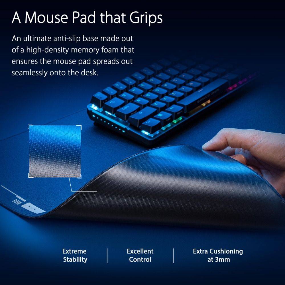 新登場の大型ゴム製マウスパッド、滑り止めロックエッジ付き、ノ - Laptop Accessories Writing Pad のレビューと価格