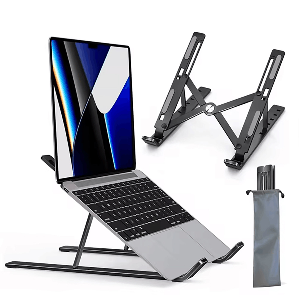 調節可能なラップトップホルダーコンピュータモニターホルダーポ - Mac Laptop Accessories のレビューと価格