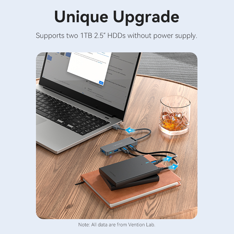 Vention USB ハブ高速 4 ポートマルチ USB  - Mac Laptop Accessories のレビューと価格