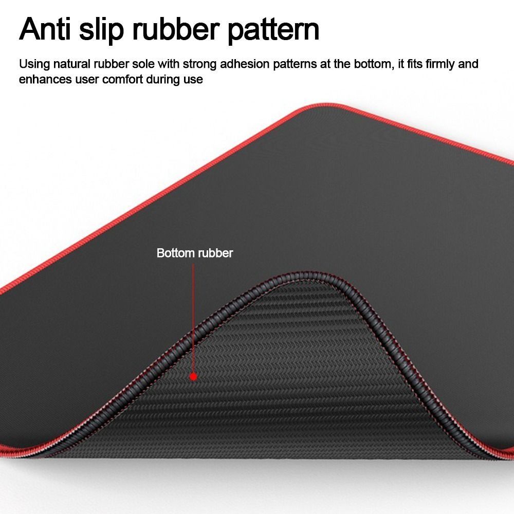 新しい大型ゴム製マウスパッド、滑り止めライティングマット、キ - Laptop Accessories Writing Pad のレビューと価格