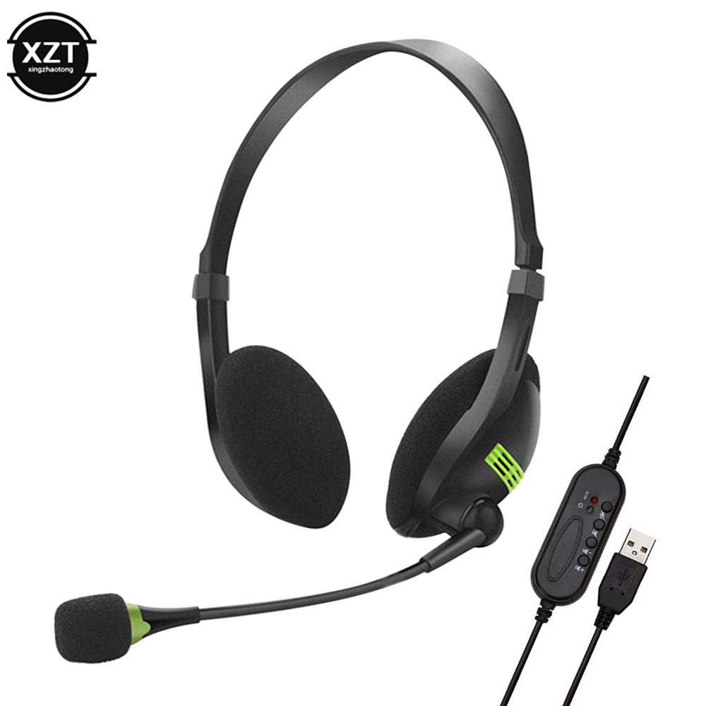 ノイズキャンセル有線ヘッドセット,マイク付きユニバーサルイヤ - Laptop Accessories Headphones のレビューと価格