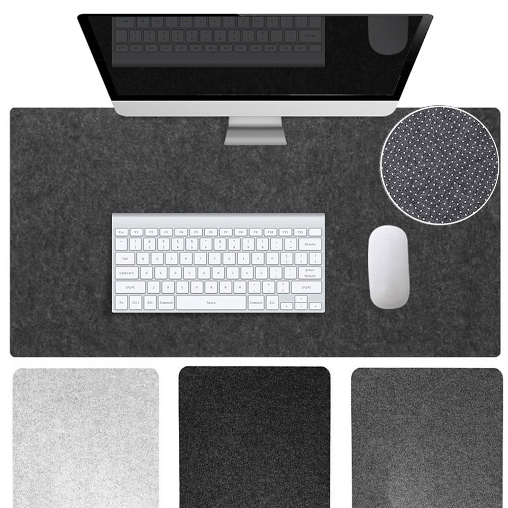 大型ゲームアクセサリーウールフェルトマウスパッドライティング - Laptop Accessories Writing Pad のレビューと価格