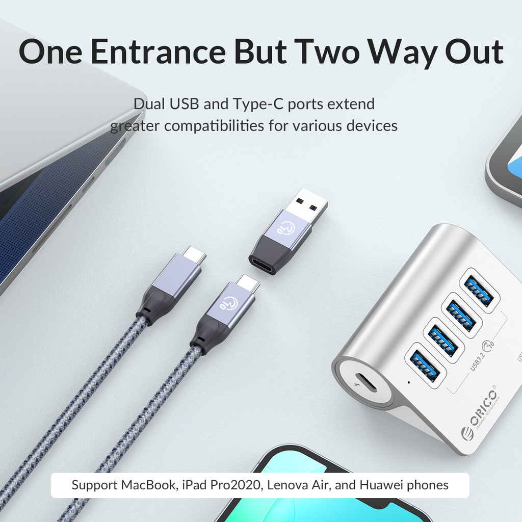 ORICO USB 3.2 10Gbps ドッキングハブ多機 - Mac Laptop Accessories のレビューと価格
