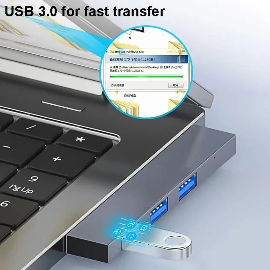 USB Cハブ 3.0 Type C 3.1 4ポート マル - Mac Laptop Accessories のレビューと価格