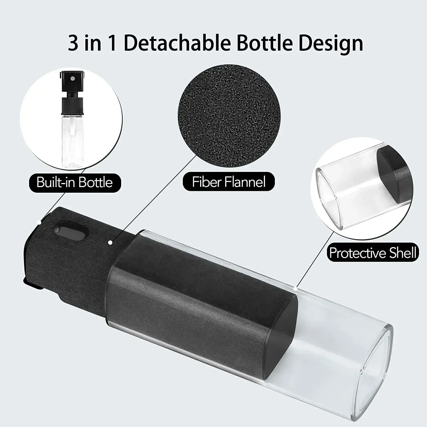 2 in 1 スクリーンクリーナースプレー（携帯電話、PC、 - Screen Cleaning Kit のレビューと価格