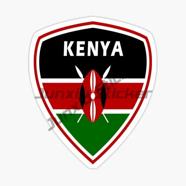 ケニア国旗地図エンブレムクリエイティブステッカーラップトップ - Laptop Accessories Kenya のレビューと価格